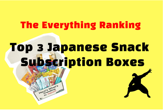 Top3 Japanese Snack Subscription Boxes in 2025